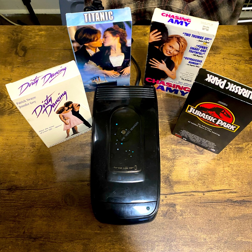 KENYO VHS REWINDER PLUS 4 CLASSIC VHS’s Bundle